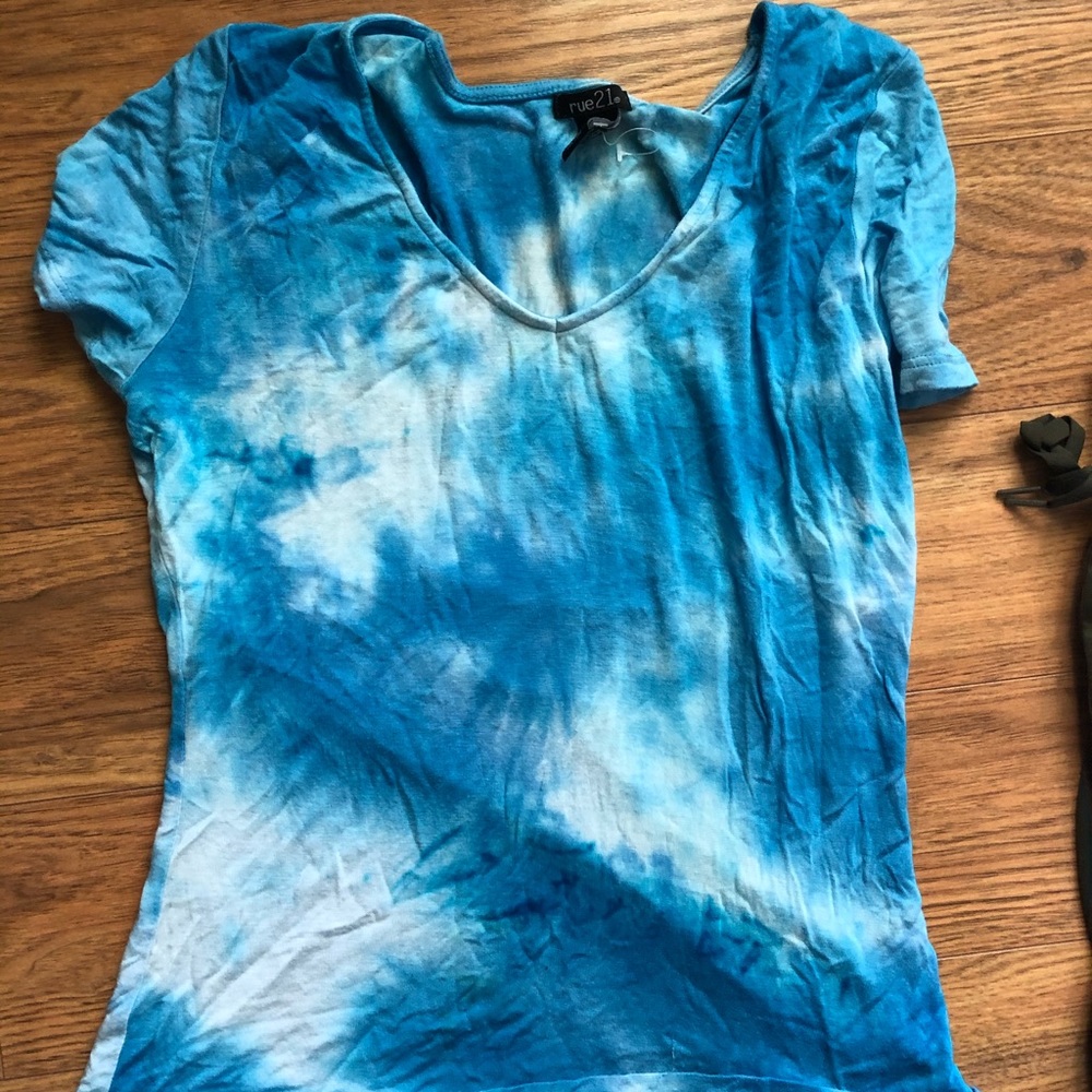 Blue Tye Dye Shirt